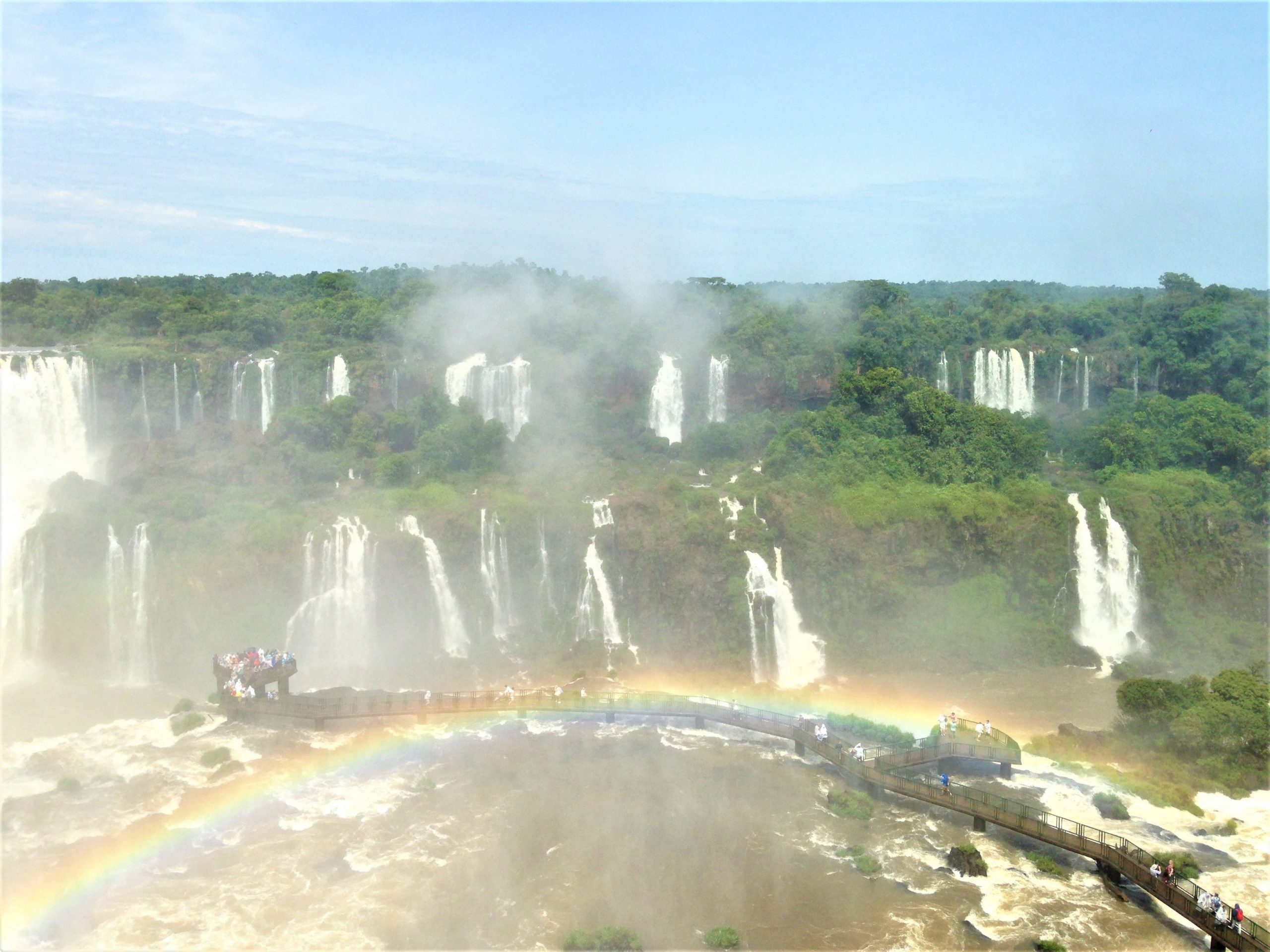 les chutes d'Iguacu